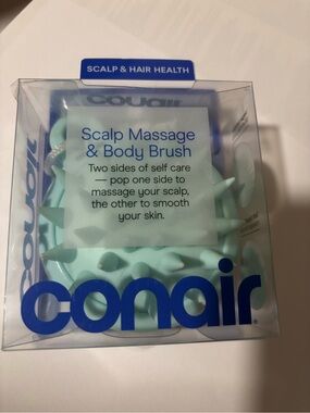 New Conair Scalp Massage & Body Brush